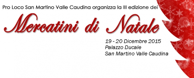 III edizione Mercatini di Natale