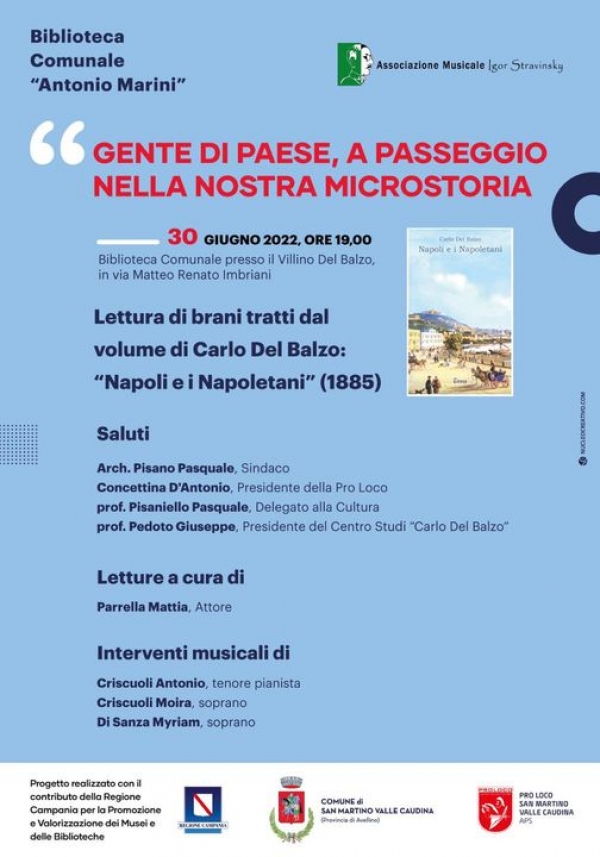 Gente di Paese, a passeggio nella microstoria