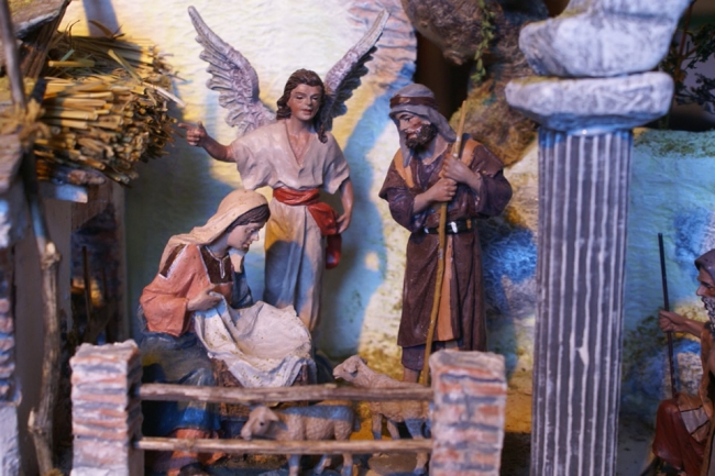 Il presepe di Beniamino Fucci